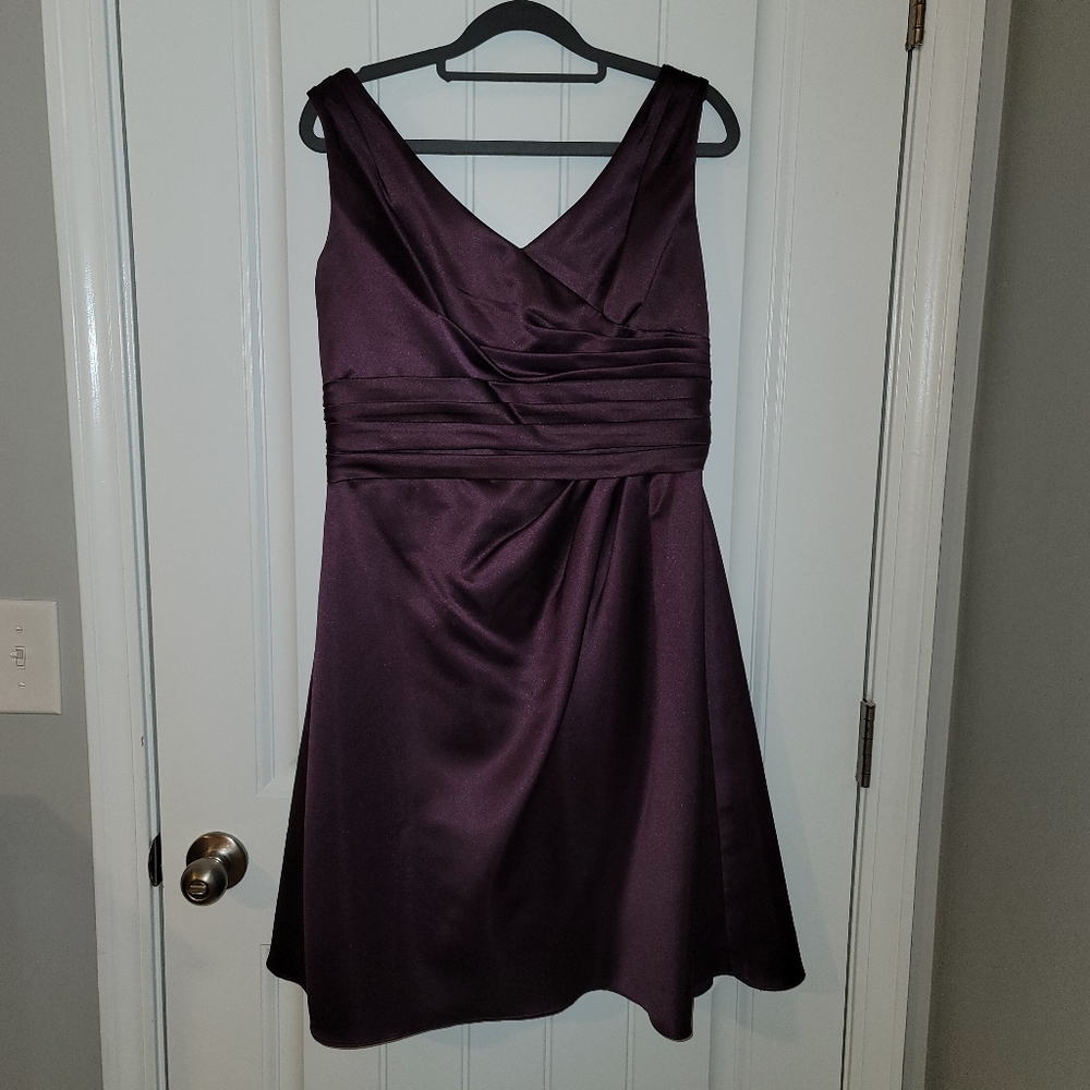 DAVID'S BRIDAL Dress sleeveless bridesmaid